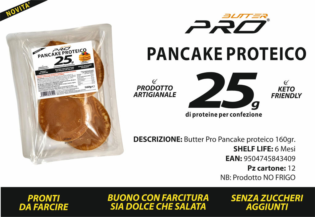 Pancake Proteico 160gr