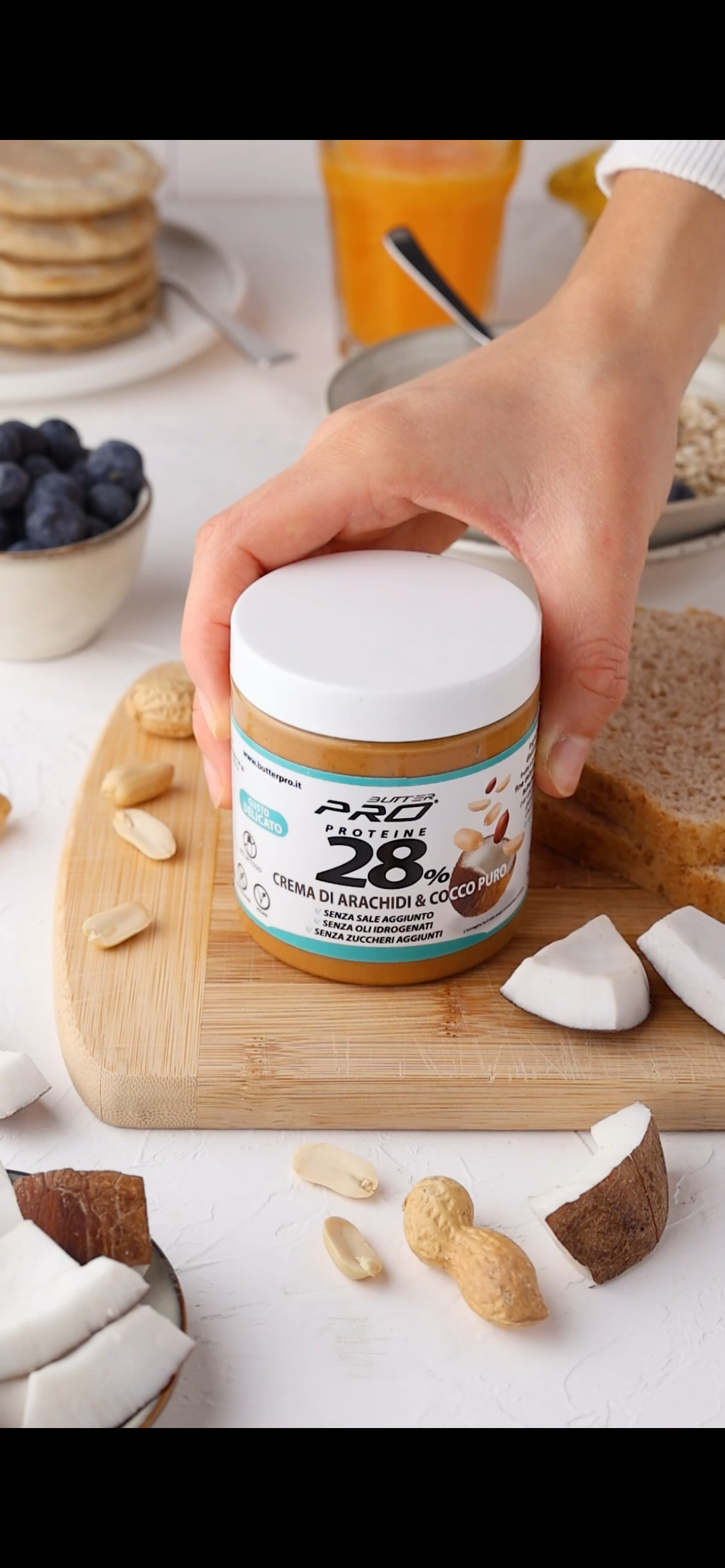 Burro di arachidi & Cocco puro - 250gr