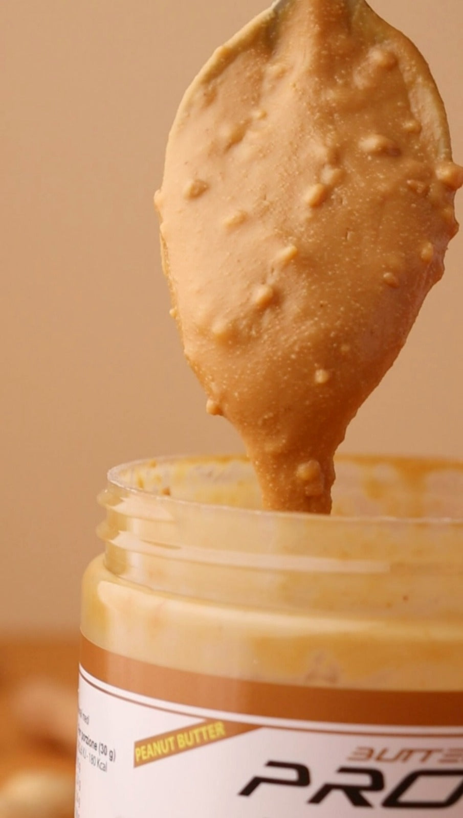 Burro di arachide 100% Crunchy - 500gr