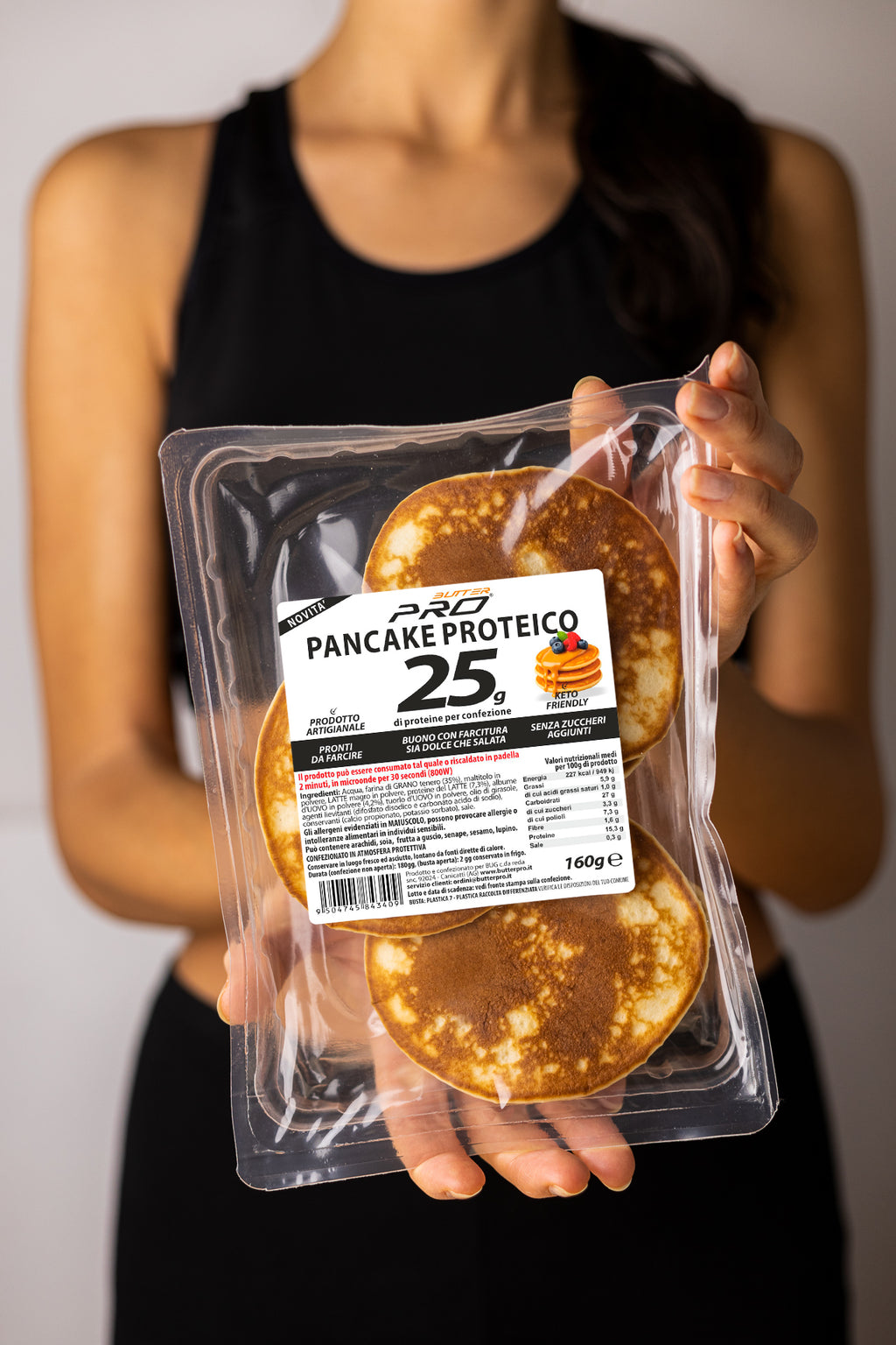 Pancake Proteico 160gr