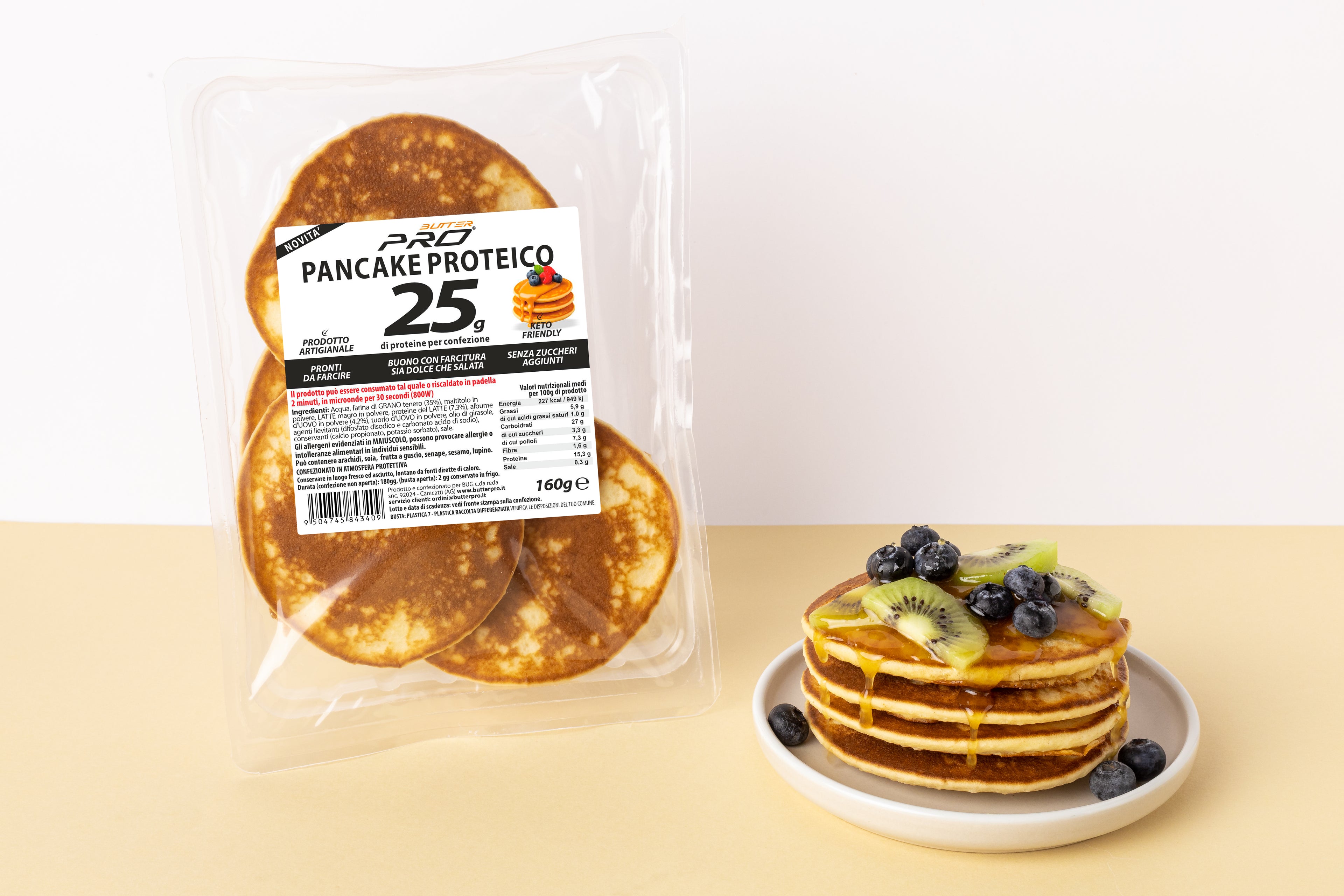 Pancake Proteico 160gr